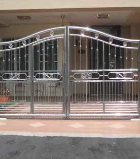 steel swing gates